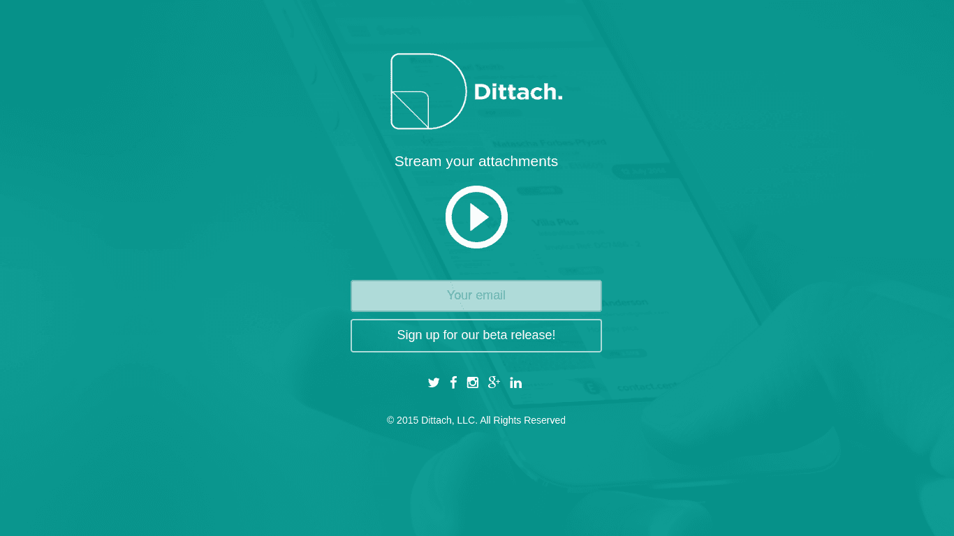 Screenshot of Dittach