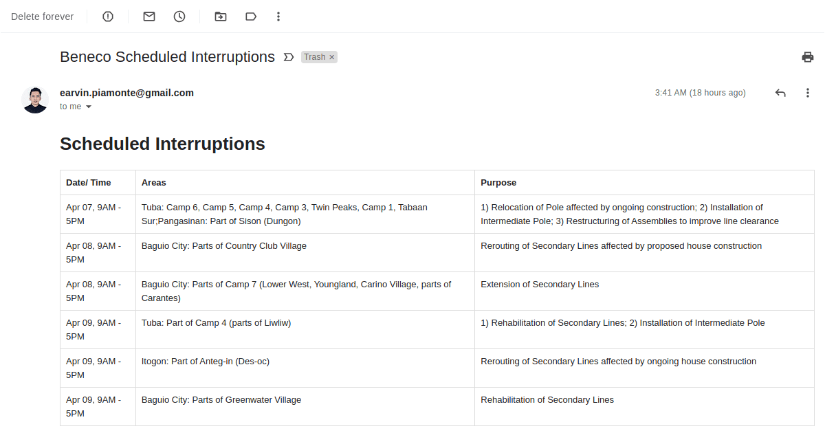 Screenshot of La Lune