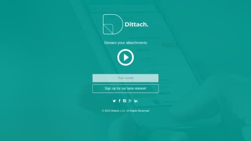 Screenshot of Dittach