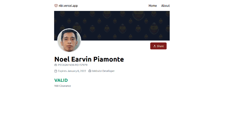Screenshot of nbi.vercel.app (discontinued)