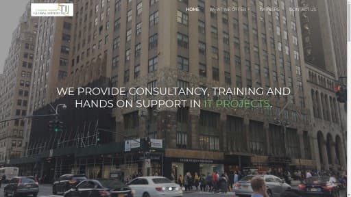 Screenshot of TIJ Global Services Inc.