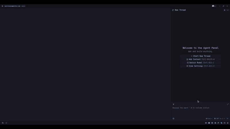 A screencast of using the Atlassian MCP server in Zed to get a Jira work item