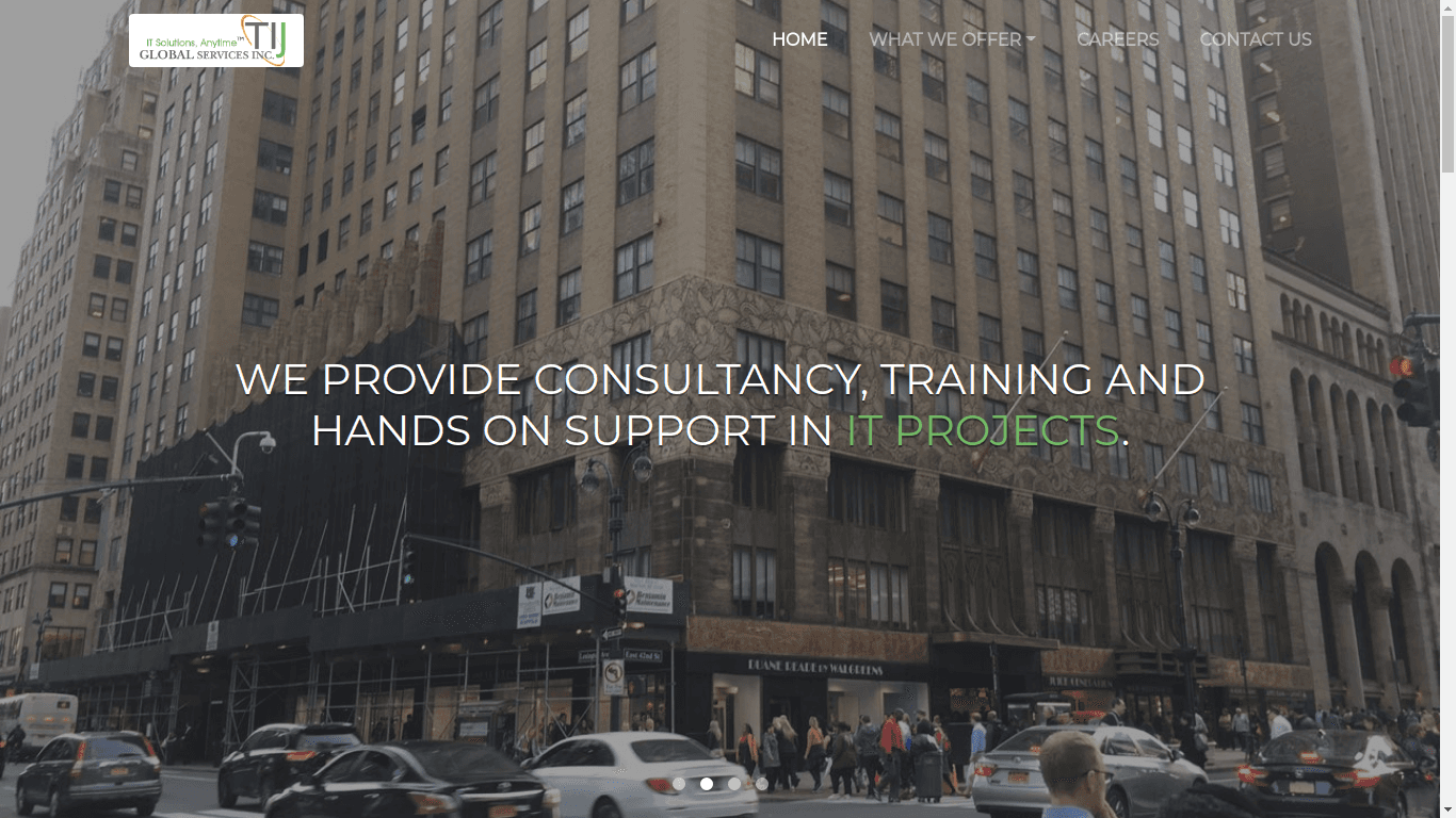 Screenshot of TIJ Global Services Inc.